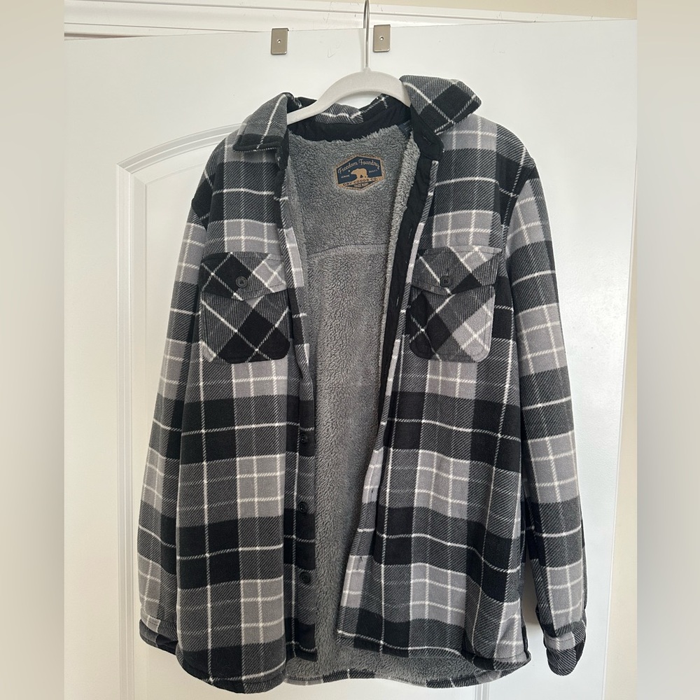 Sherpa Flannel Jacket